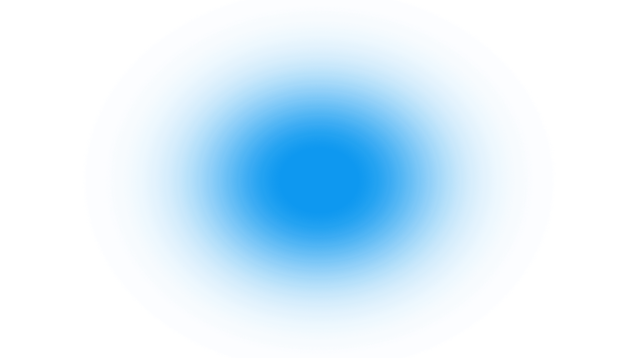 Blue glow background