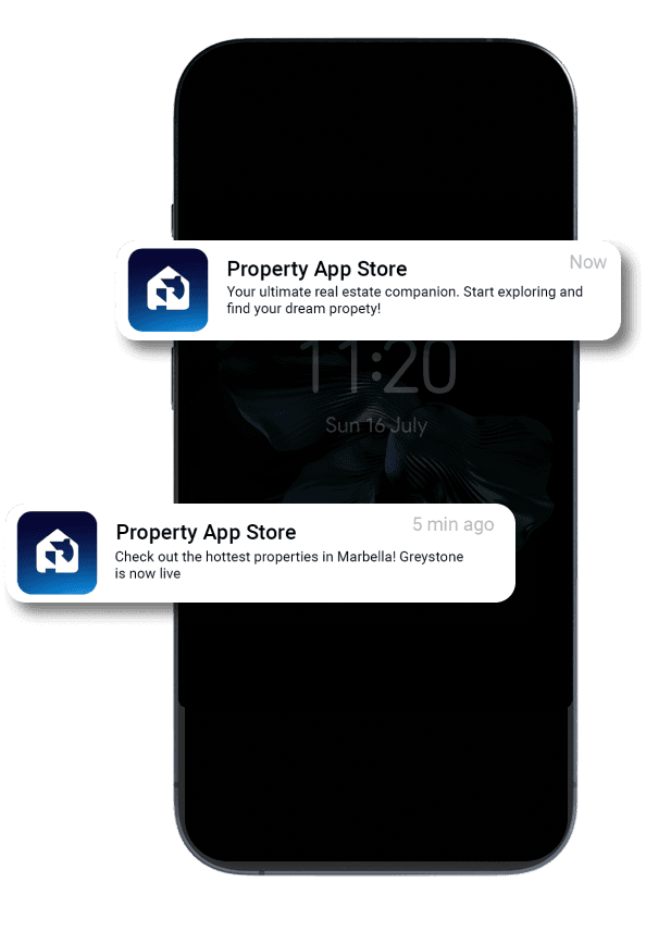 App live notification